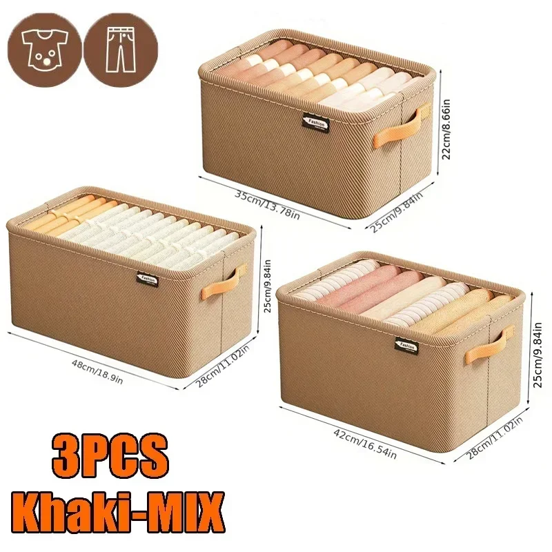 Kleiderschrank-Organizer-Kasten zur Aufbewahrung Ich bin Schrank, Unterwäsche, Schubladen, Aufbewahrung, Schlafzimmer, Schrank, Socken, BH-Aufbewahrung, Hosen-Organizer: Dunkelgrau