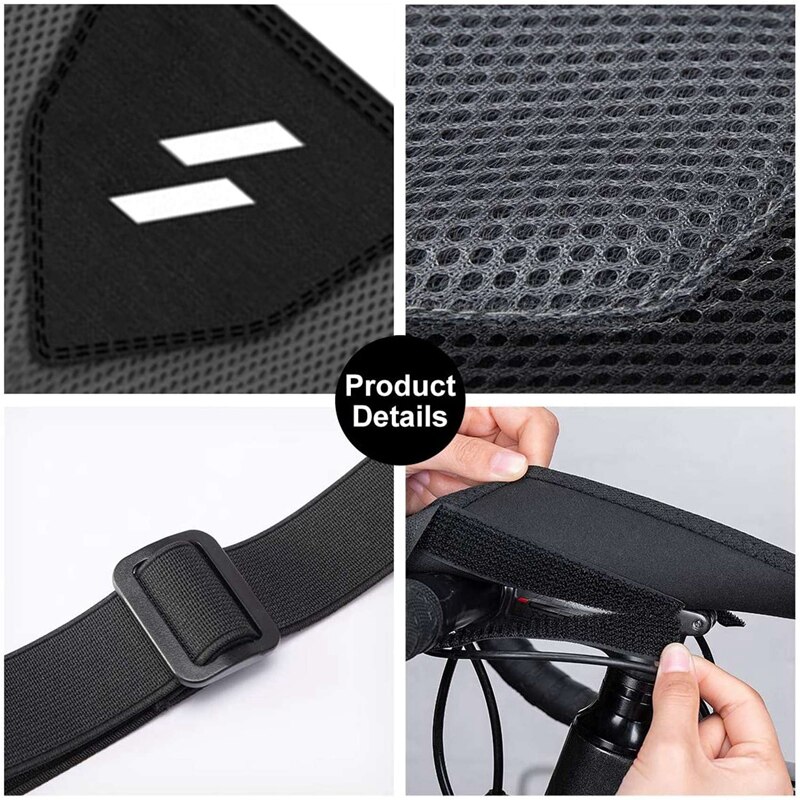 Bike Sweat Guard Bicycle Trainer Sweat Net Bike Frame Protector Cover Sweat Absorbs for Indoor Cycling Training