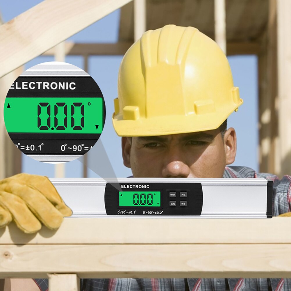 Multifunction Electronic Spirit Level Digital Display Inclinometer Goniometer Level Ruler Angle Ruler Caliper