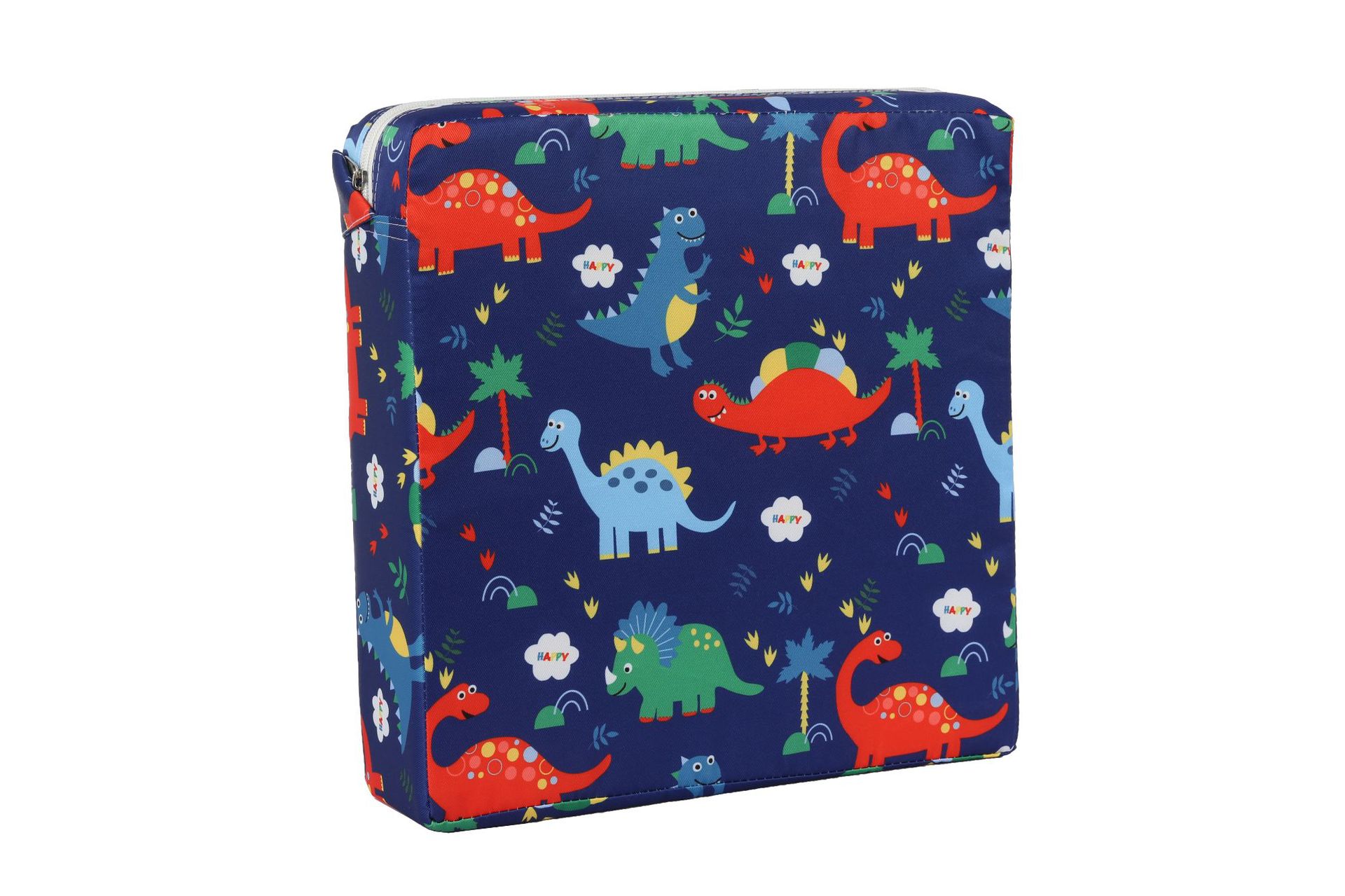 Kinderen Verhoogd Stoel Pad Baby Dineren Kussen Verstelbare Verwijderbare Kinderstoel Stoel Verhogingskussen Zitje Stoel Voor Baby Care: Blue dinosaurcushion