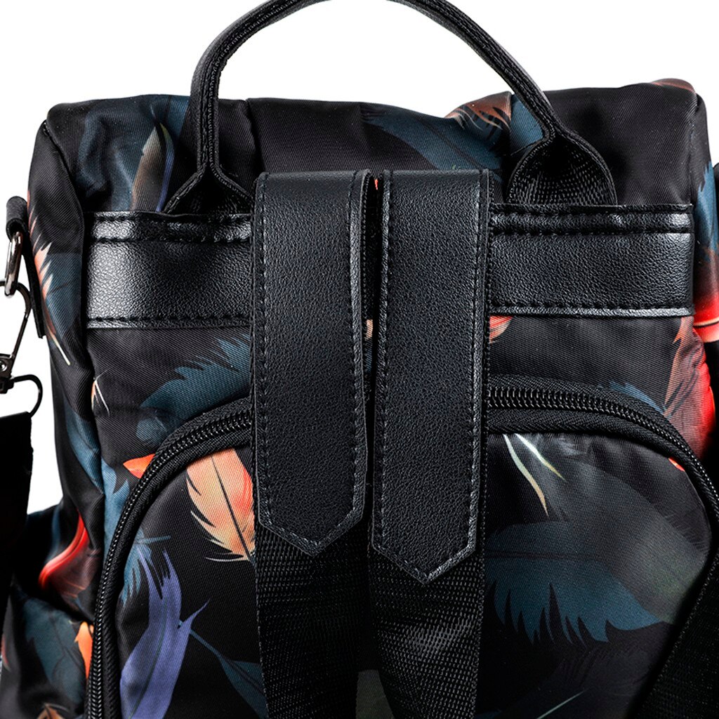 Frauen einstellen Rucksäcke PU Leder Schule Tasche Pro Mädchen lässig Stil multifunktional groß Kapazität Denim Rucksack#317