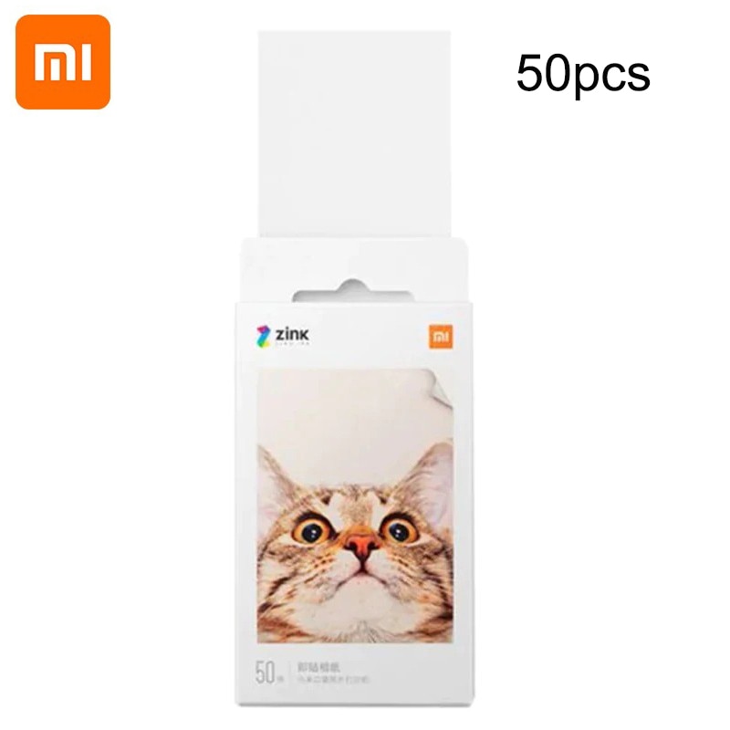 Xiaomi Zink 3-inch Mini Pocket Photo Printer 50 Sheets Photo Printer Paper DIY Share picture