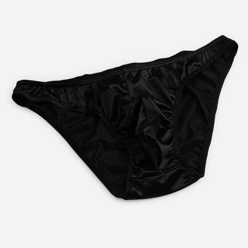 male underwear mens briefs Cheeky Low waist Bright pure color Vitality Men&#39;s underpants men intimo uomo sexy man: black / XL