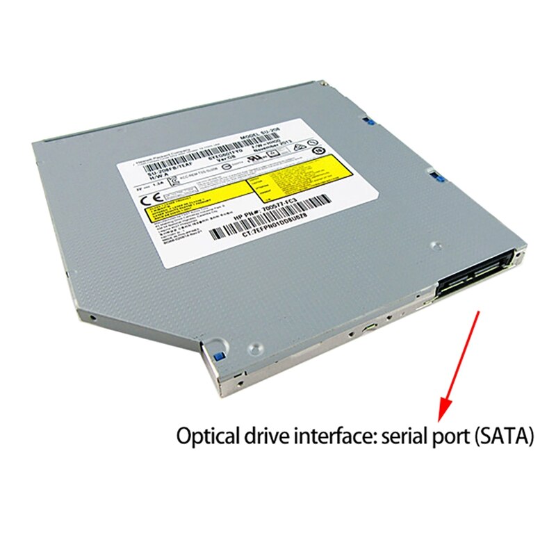 DVD Burning Optical Drive for DELL Vostro 20-3052 9.5MM Ultra-Thin SATA Serial All-In-One Computer Built-in DVD Drive
