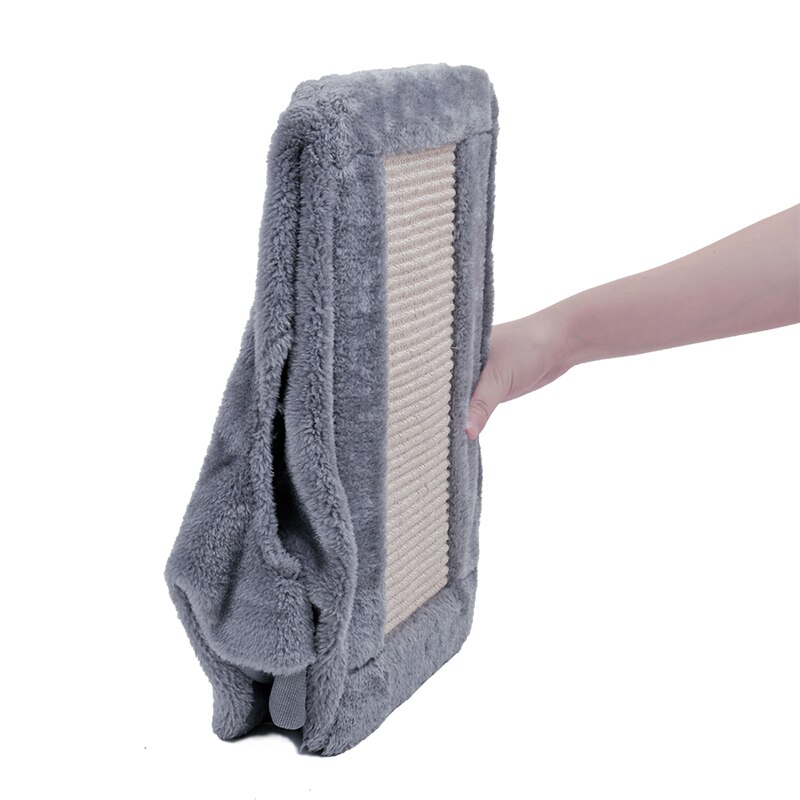 Hauska kissa raaputustaulu luonnollinen kissa kiinni kissa hauska lelu kissa harmaa telapuu puu naarmuuntunut sakset puu pieni talo