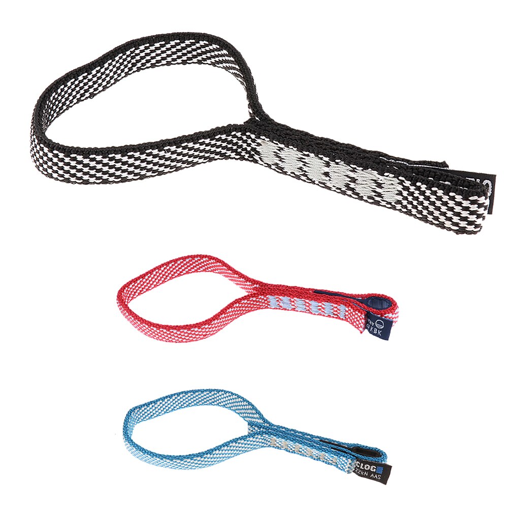 22KN 3.9 ''/7.9'' Nylon Quickdraw Touw Spanband Voor Klimmen Emergency