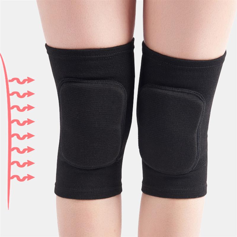 2pcs Exercise Sponge Knee Pads Fitness Training Knee Support Sport Gym Knee Pad Safety Knee Support Squat Knee Protectors