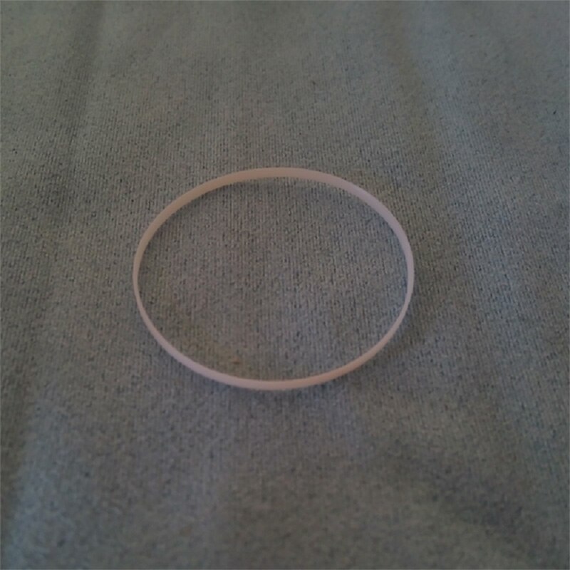 1 einstellen 49 Größen wasserdichter O-Ring-Uhrenrückseitenabdeckung, wasserdichte Dichtung, Uhrenteil für 1,5 mm dickes rundes Uhrenglas, Kristall