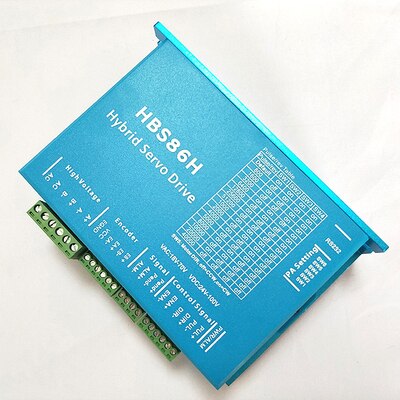 HBS86H closed loop servo motor driver HBS860H hybrid step servo drive with RS232 port