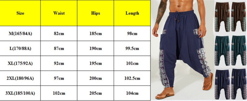 AU Herren Lose Breite Bein Hosen Einfarbig Casual Baggy Atmungsaktive Harem Hosen