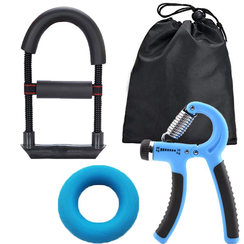 Fitness Hand Grip Strengthener Sports Arm Exercisers Home Gym Power Training Ring Finger Pow Wrist Trainer Muscle Equipment