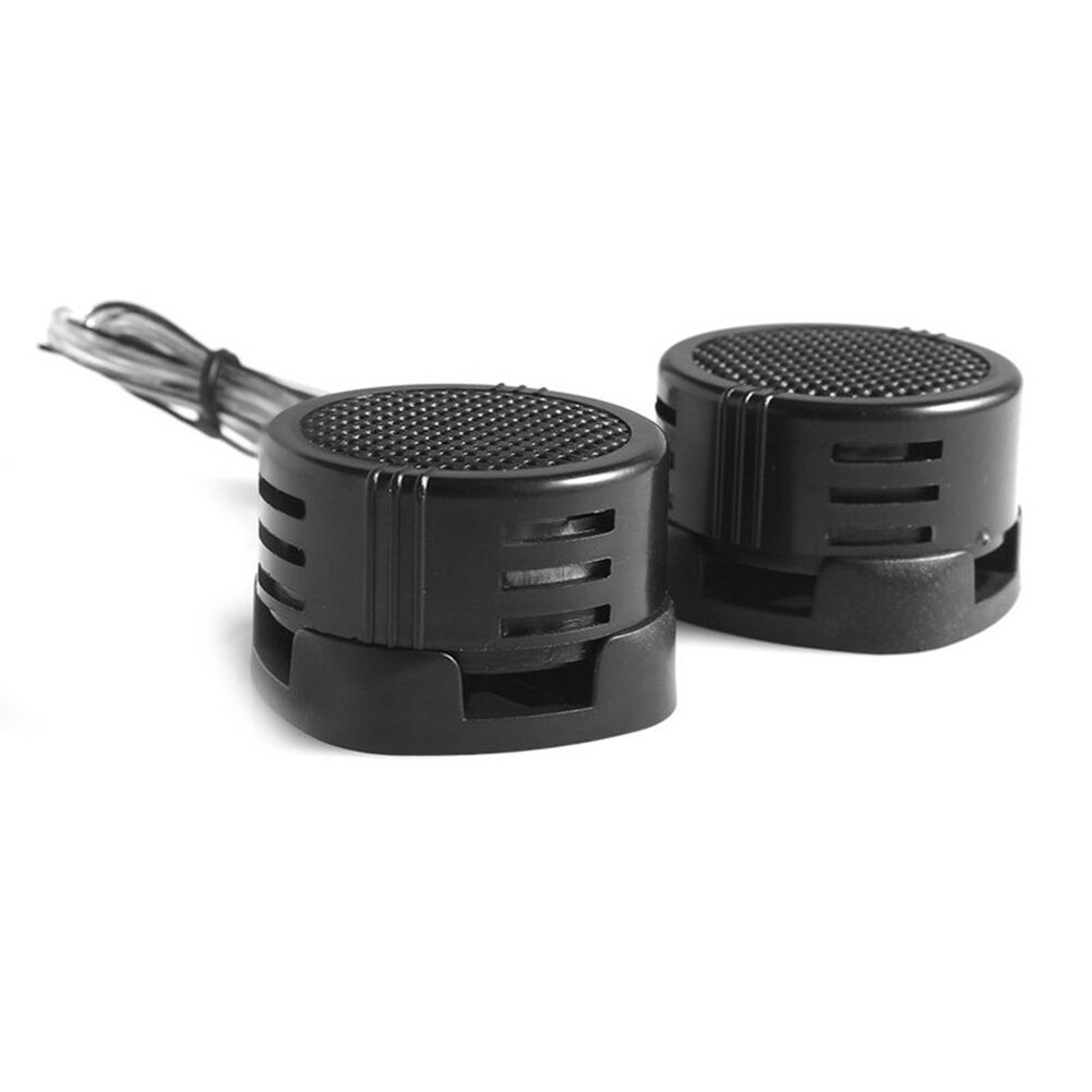 Sonido redondo duradero sonido fuerte plástico coche negro fácil de instalar Universal práctico zumbador activo al aire libre
