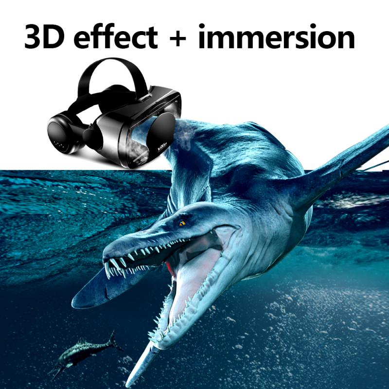 360 ° Vr Headset Bril 3D Bril Virtual Reality Headset Voor Apple Samsung Mobiele Telefoon Cinema /3D Game Hall 3D Vr Bril