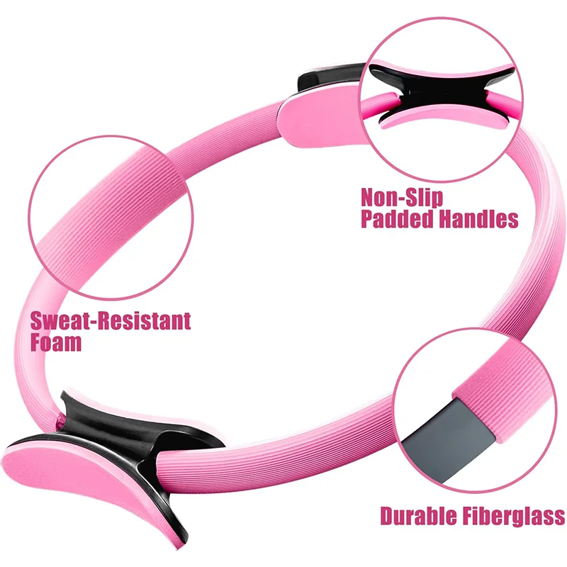 Anillo de Pilates, círculo mágico de Fitness para tonificar muslos, abdominales y piernas, entrenamiento de resistencia, deporte corporal, Fitness, Yoga