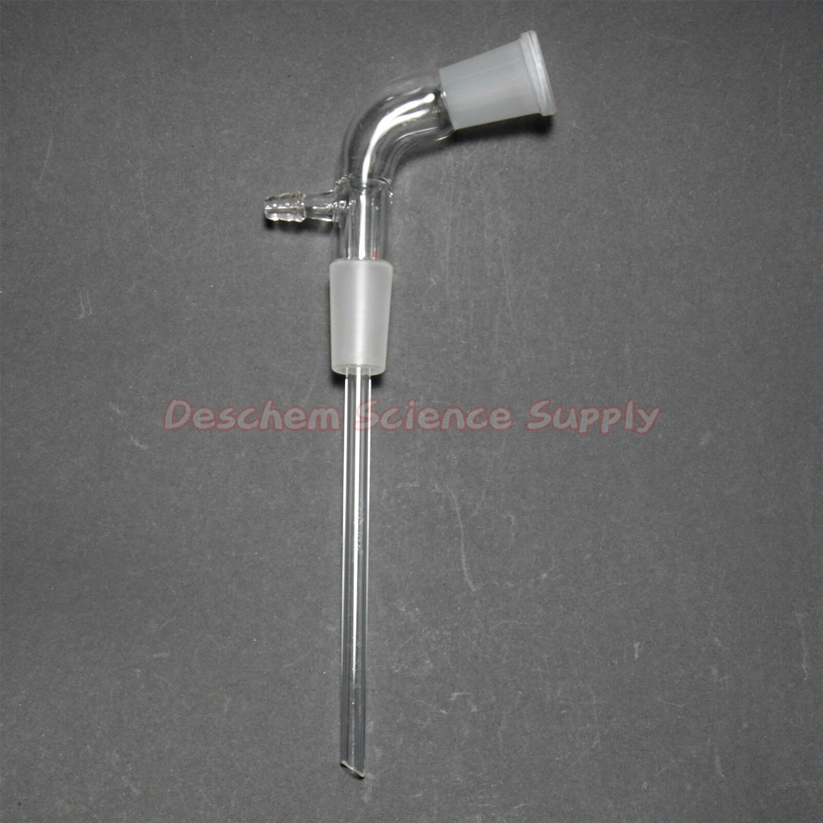 24/40,Glass Vacuum Take-off Adapter With 150mm Length Steam Tube,Lab Glassware