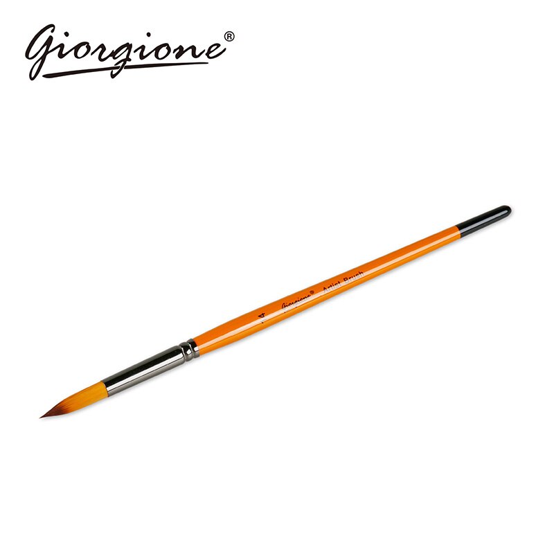 Giorgione Watercolor Painting Brush Round Tips Nylon Brush Pen Sketch Multi-purpose Oil Drawing Paint Art Supplies