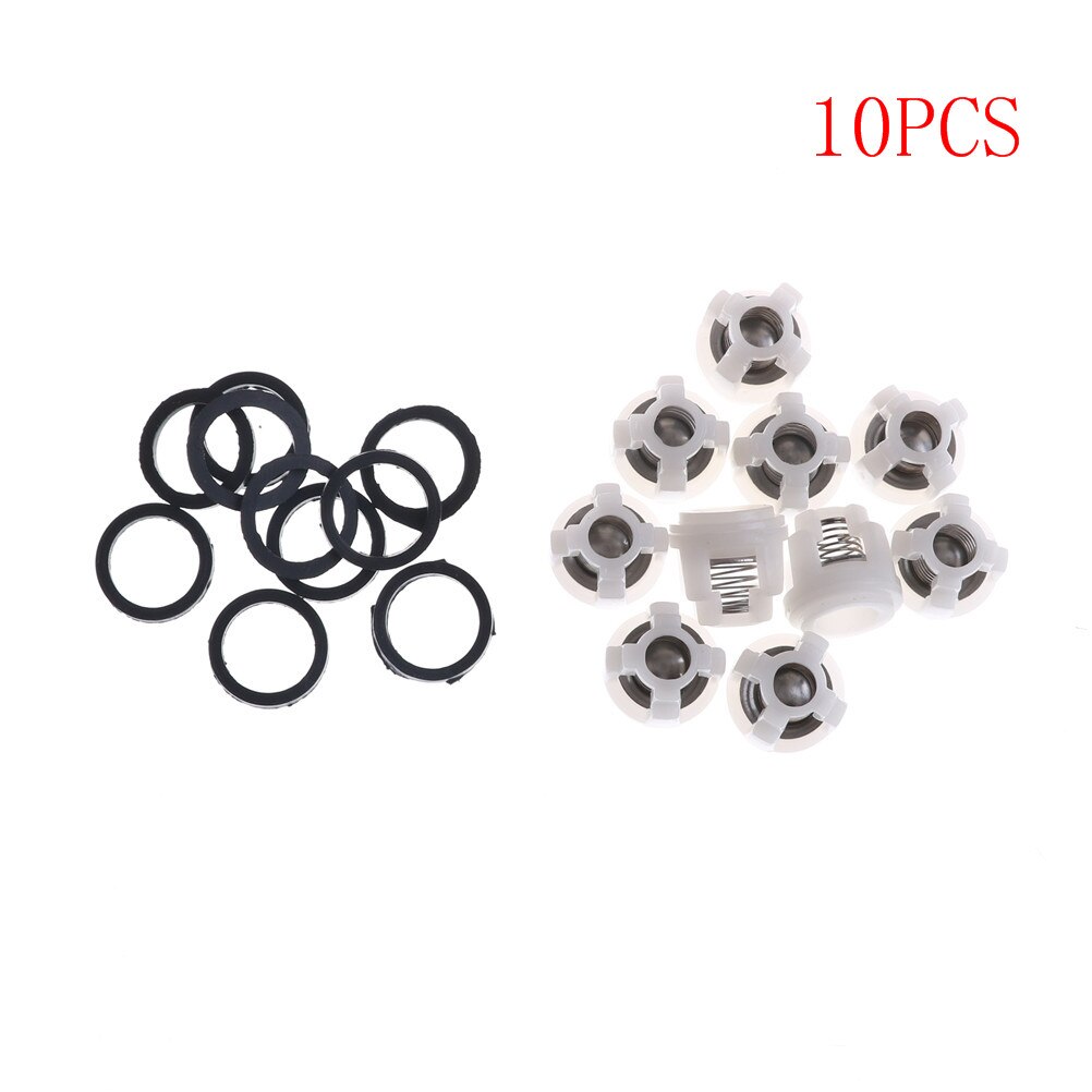 10Pcs Plastic Check Valve Repair Kit For Power Pressure Washer Water Pump