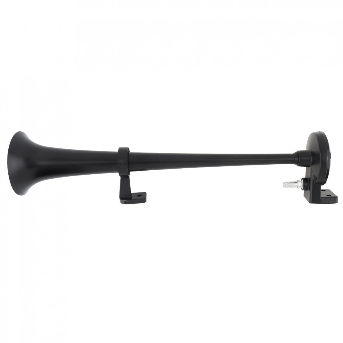 17 Cal 12V 150dB Super głośny samochód trąbka pneumatyczna pojedyncza trąbka sterowany pneumatycznie pojazd klakson kompresor robić ciężarówki łódź pociąg ciężarówka