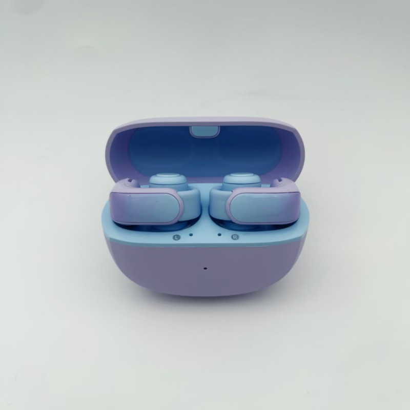 V12 Koptelefoon Draadloze Bluetooth 5.3 Open Headsets HiFi Stereo Sport Oordopjes HD Mic Call Oor Clip Hoofdtelefoon voor BOSE Ultra: Kaki