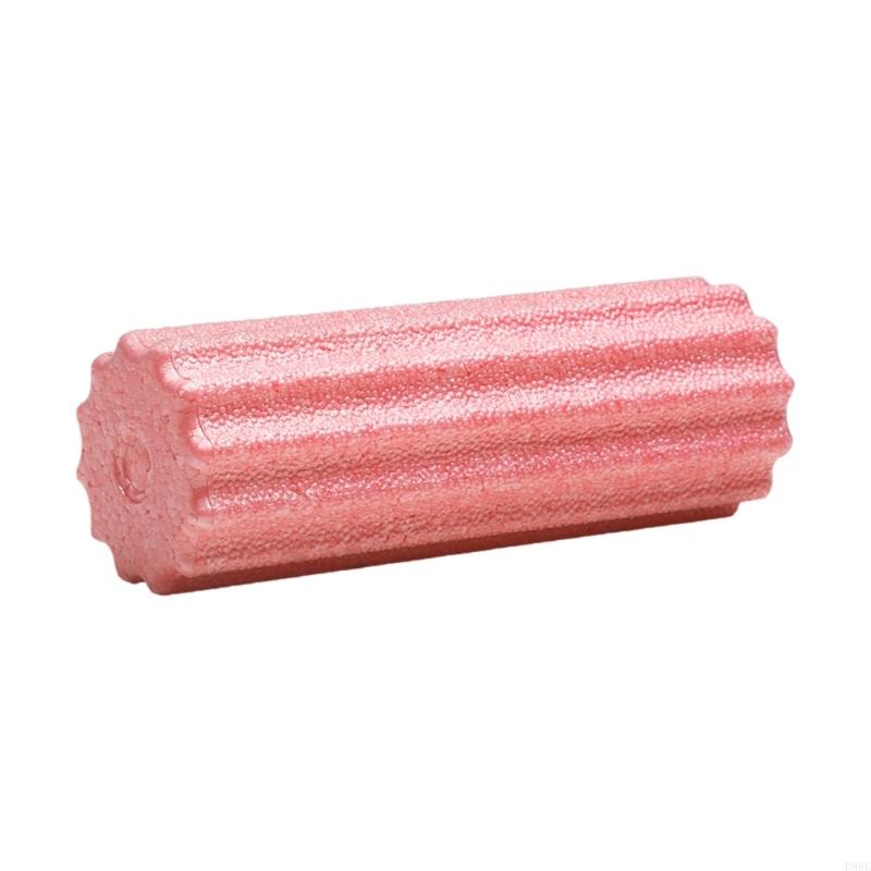 P88E Yoga Masaje Roller Block Mini Roller espuma Roller ejercicio yoga para masajes tejido profundo Músculos: Rosa