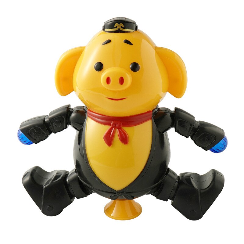 Stijl 360 Graden Rotatie Piggie Robot Speelgoed Elektrische Speelgoed