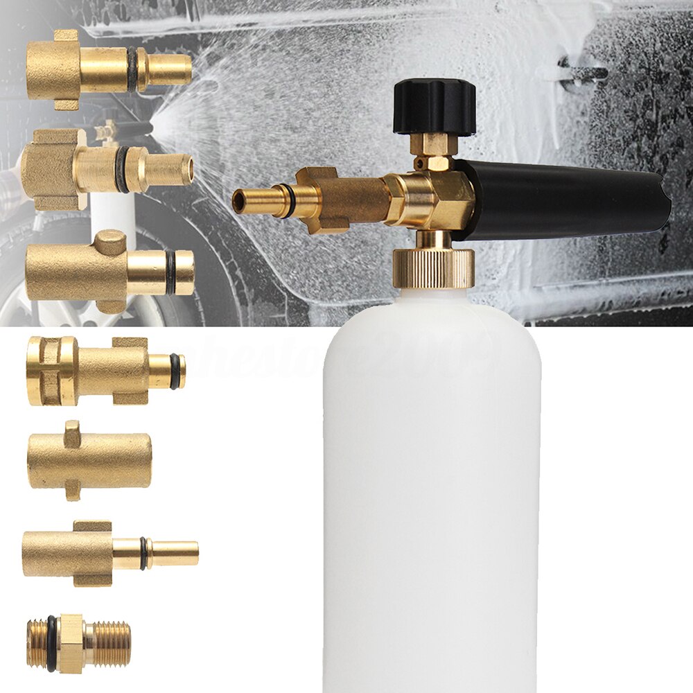 1/4" Quick Connect Coupler Adapter-Car Clean 1~6# Washing Pressure Washer Connector for Quick Connecting Garden Hose Car Washer