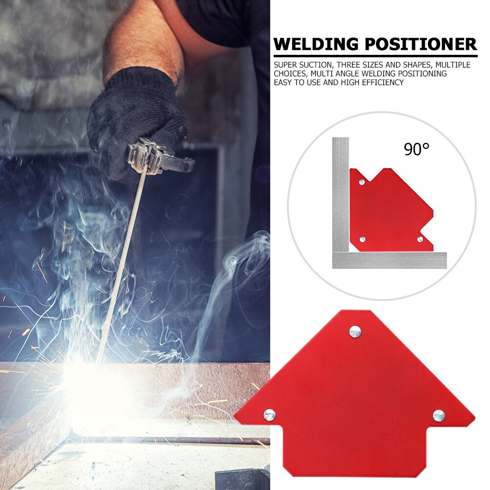 6pcs/set Welding Positioner Set Triangular Polygon Multi-angle Magnetic Fixed Angle Soldering Locator Welding Accessories