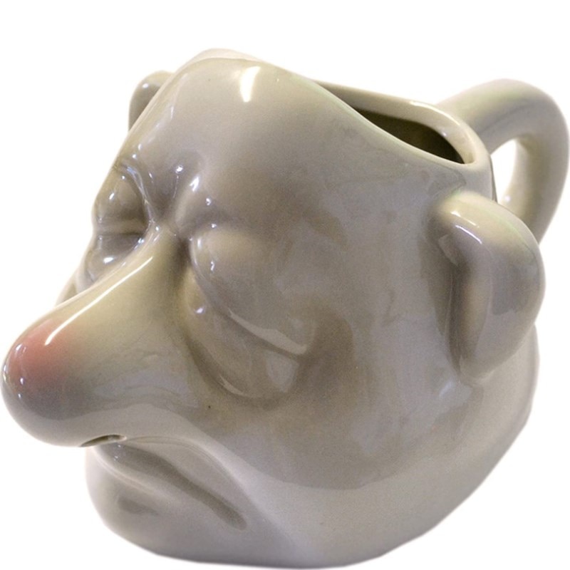 Cermic Grote Neus Ei Separator Ei Divider Cartoon Wit Eigeel Afscheiders Handvat Filter Bakken Hulpmiddel Ei Houder Voor Keuken