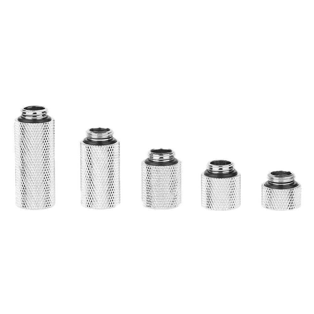 10/15/20/30/40mm G1/4 Thread Water Cooling Tube Base Extender Thread Extension Tube for PC Water Cooling System