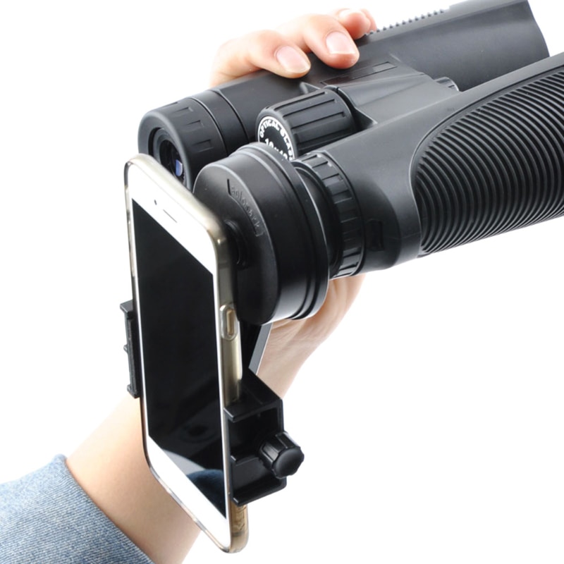 Kikkert stativ adapter teleskop clip mount til iphone og android smartphones
