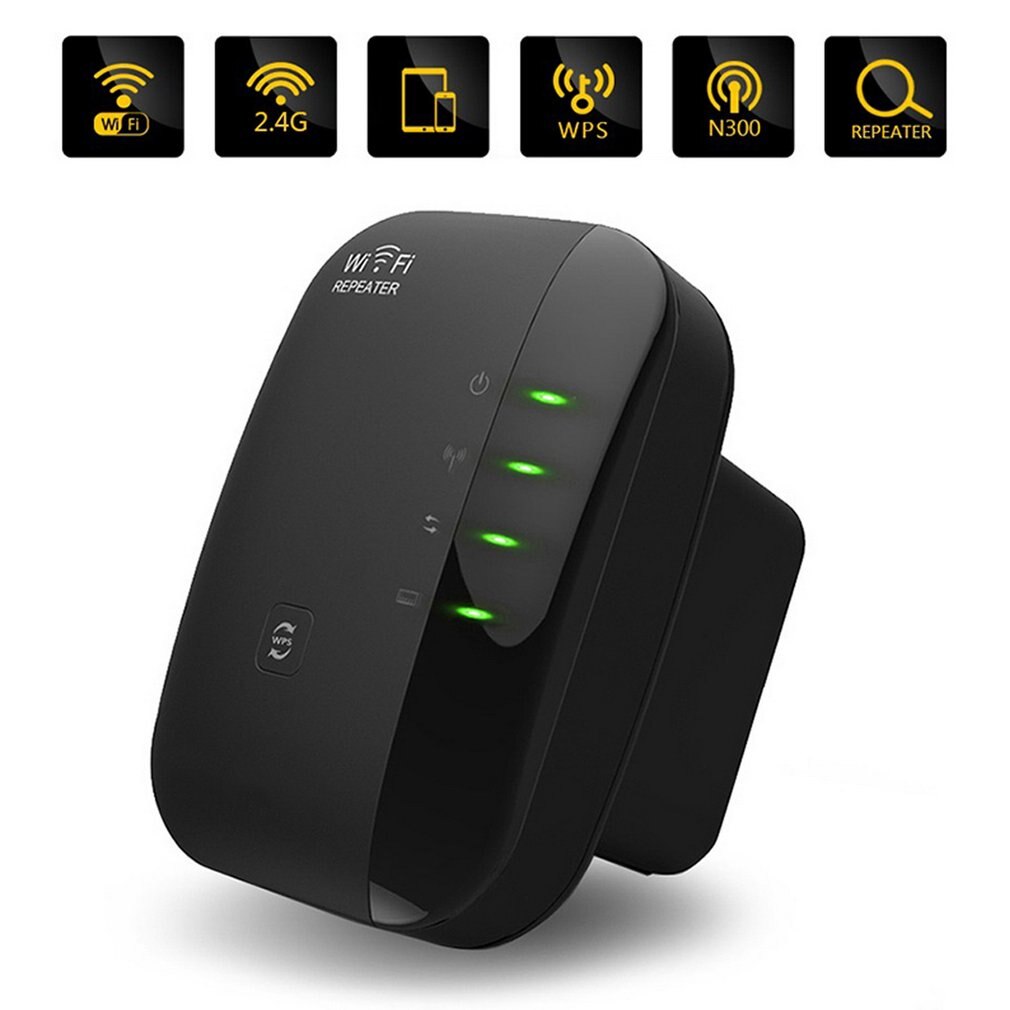 Wireless WiFi Repeater Wifi Extender 300Mbps Wi-Fi Amplifier 802.11N/B/G Booster Repetidor Wi fi Reapeter Access Point