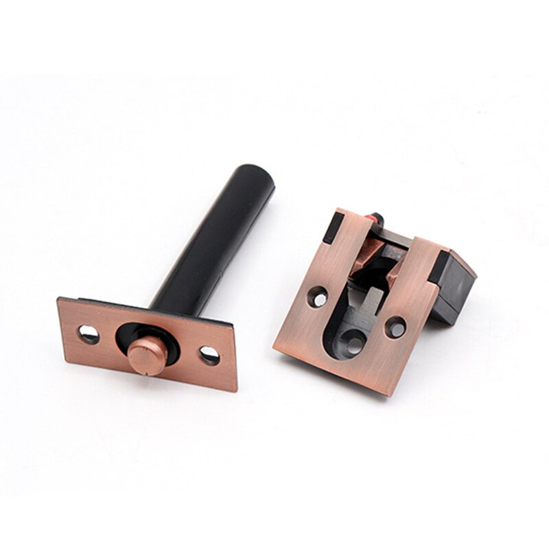 KK&amp;FING Hidden Anti-theft Chain Safety Bolt Door Bolt Hotel Door Invisible Buckle Room Door Anti-locking Hasp