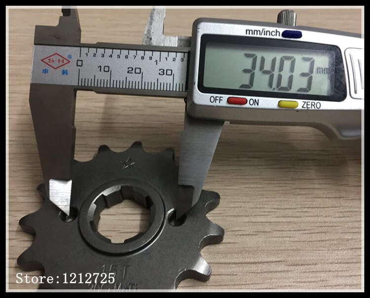 Piñones de motocicleta CB125T CB150T CM125 QJ150J, piñones de moto 428-42t