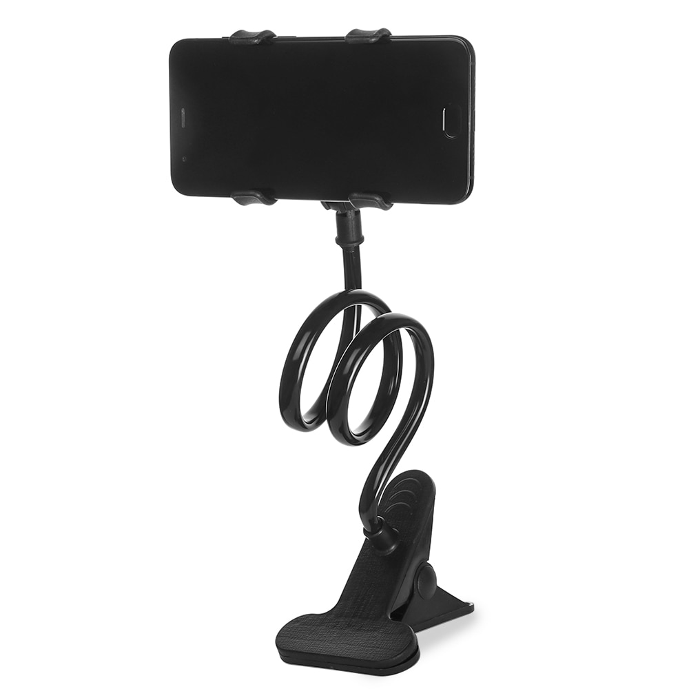 Flexible 360 Clip Mobile Cell Phone Holder Lazy Bed Desk Portable Adjustable Bracket Mount Stands Universal