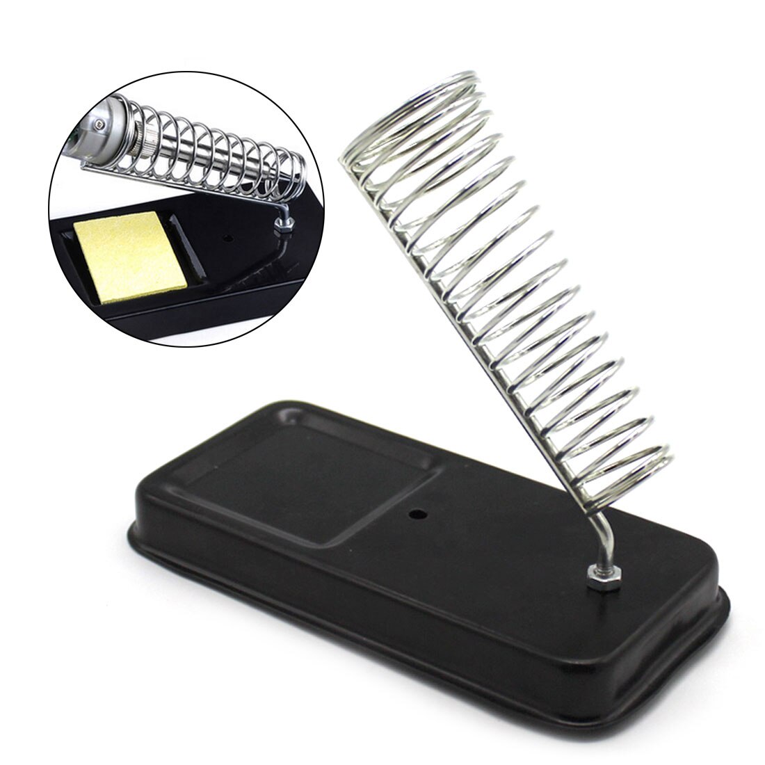 High Temperature Resistance Soldering Iron Stand Holder Electric Soldering Irons Base Station