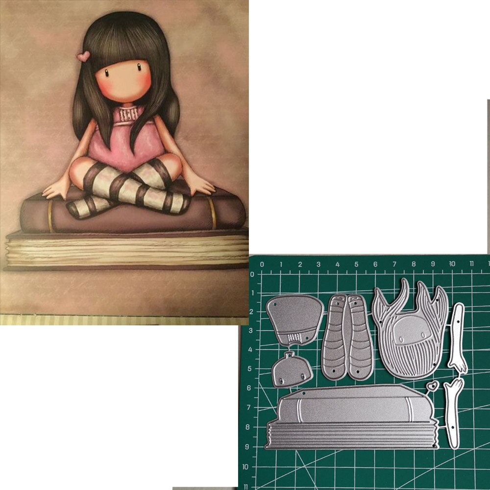 76 Clown mädchen schablonen für diy scrapbooking sterben neuheiten metall schneiden stirbt für karte, der rahmen stirbt: 60