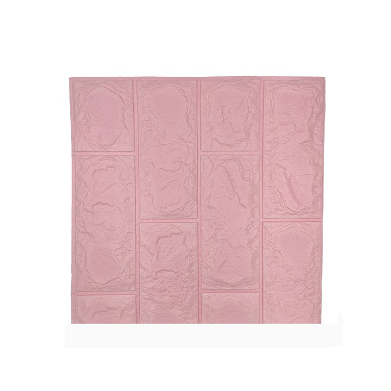 3D Wallpaper Stone Brick Wall Sticker Panel Eco Foam Wall Decal Covers DIY Self Adhensive Posters for Home Decoration TXTB1: 06