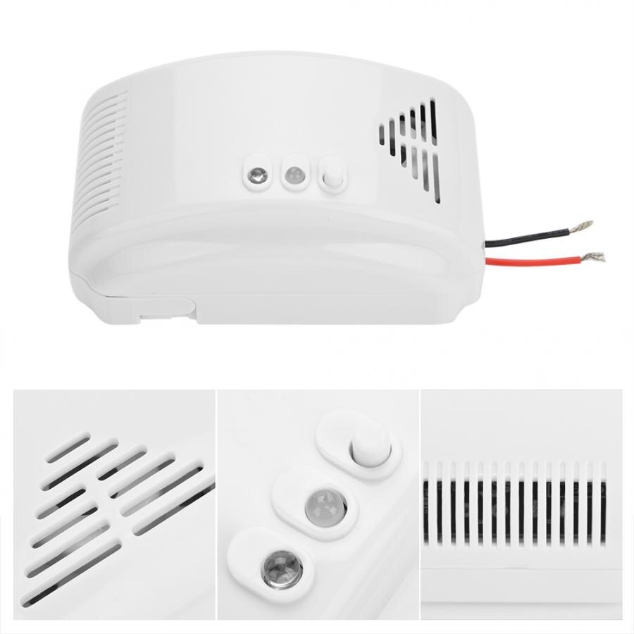 Combustible Gas Alarm Sensor Propane Butane LPG Natural Motor Home Safety Device 12V for Propane Butane LPG Natural Gas