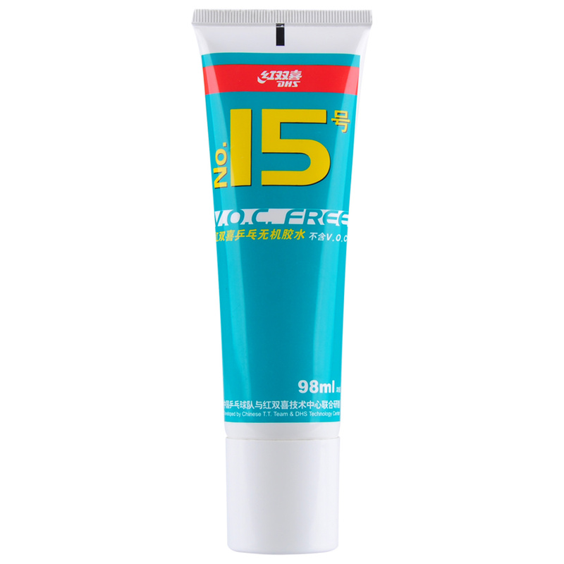 DHS No.15 glue 50ml Water Glue for Table Tennis Racket Ping Pong Accessories ITTF Approved NO-V.O.C: number15 98ml