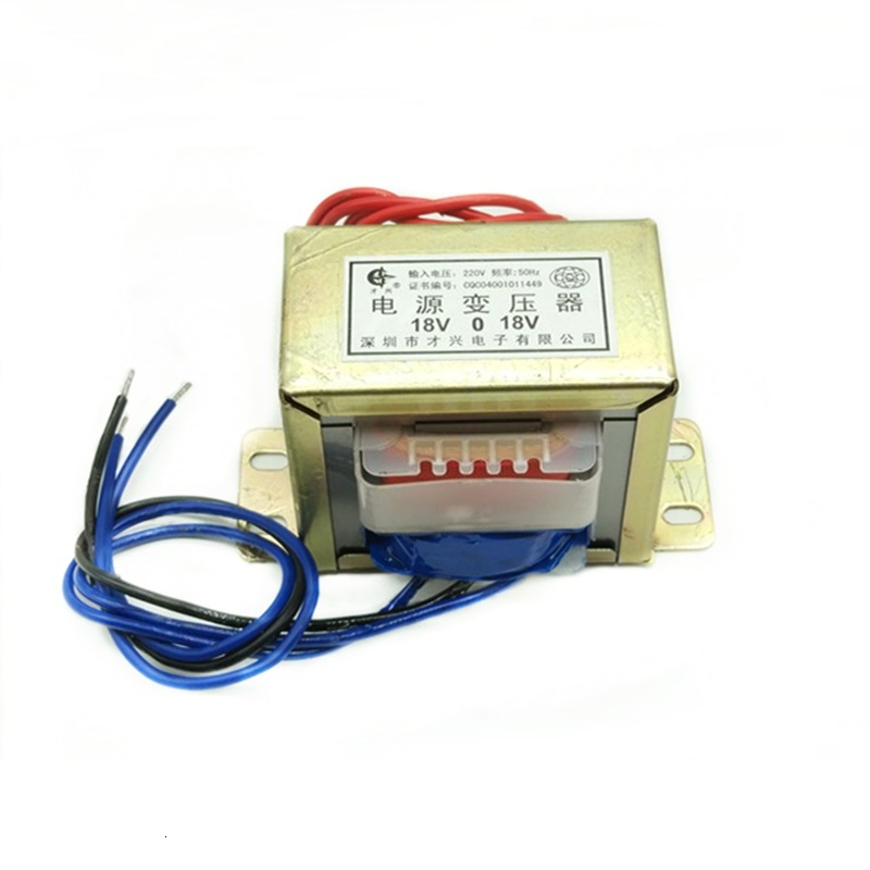 Leistungstransformator 80W Spule Audiotransformator EI76 DB-80VA 220V 380V zu AC Einzel/Doppel 6V 9V 12V 18V 24V 30V 36V 110V Transformator