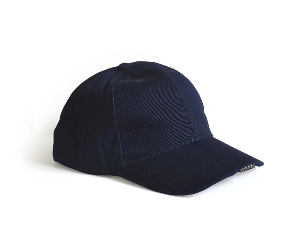 Gorra de béisbol al aire libre con sombrero LED con 5 luces LED brillantes para lectura de caza y pesca: Verde