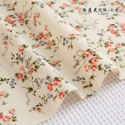 100cm * 160 cm/teil, alle baumwolle Köper stoff, kleine garten blume kleidung, bettwäsche, kissen stoff, DIY kleine handgemachte Material: 8
