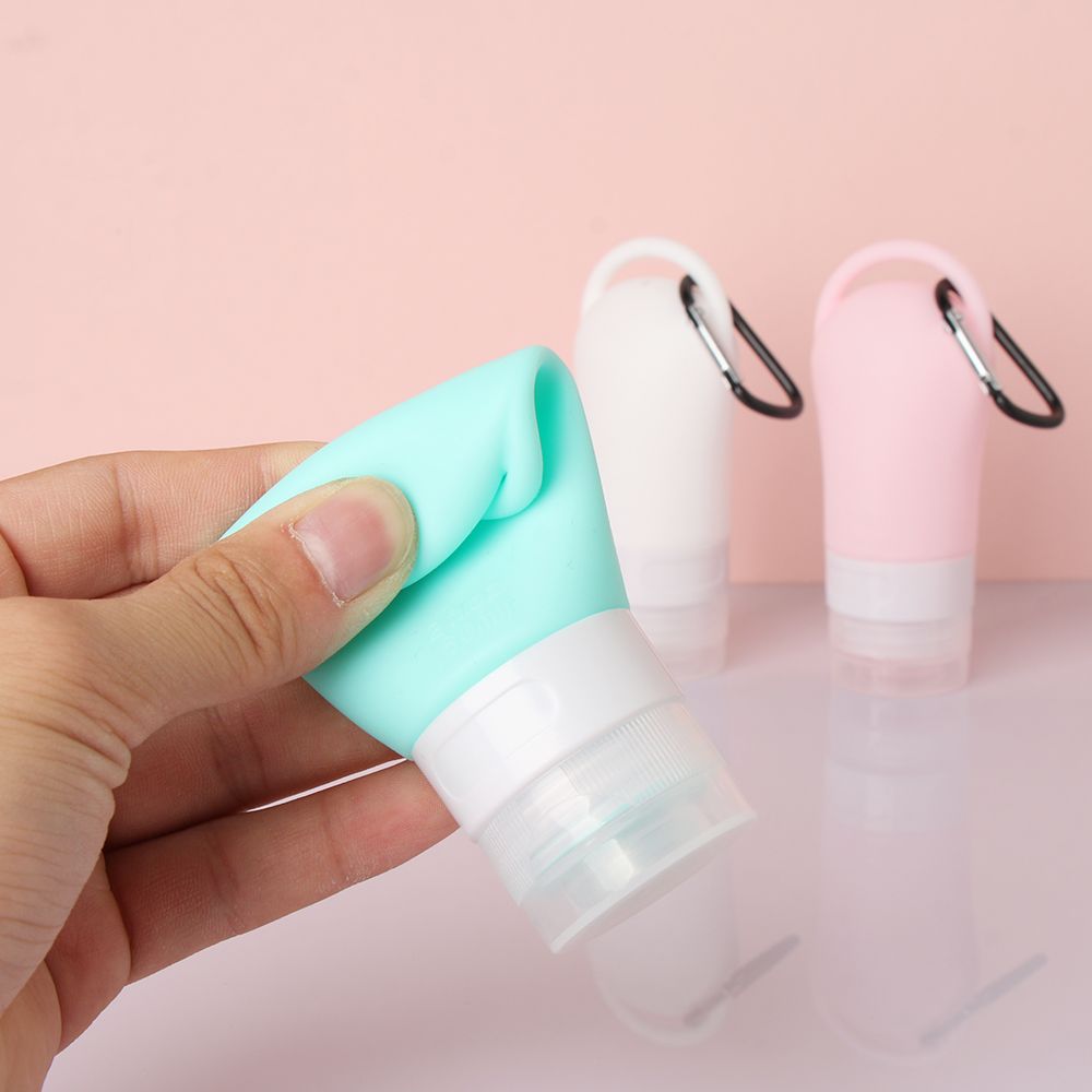 Shower Gel Shampoo Portable Hand Washing Hook Silicone Bottle Sub-bottling Tube Empty Bottles Squeeze Container