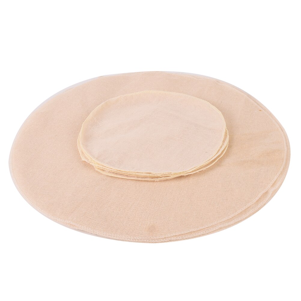 Siliconen Stoomboot Non-stick Pad Ronde Knoedel Kaas Mat Gestoomde Broodjes Bakken Gebak Dim Sum Mesh Koken Case 30 cm 50 cm 5 st