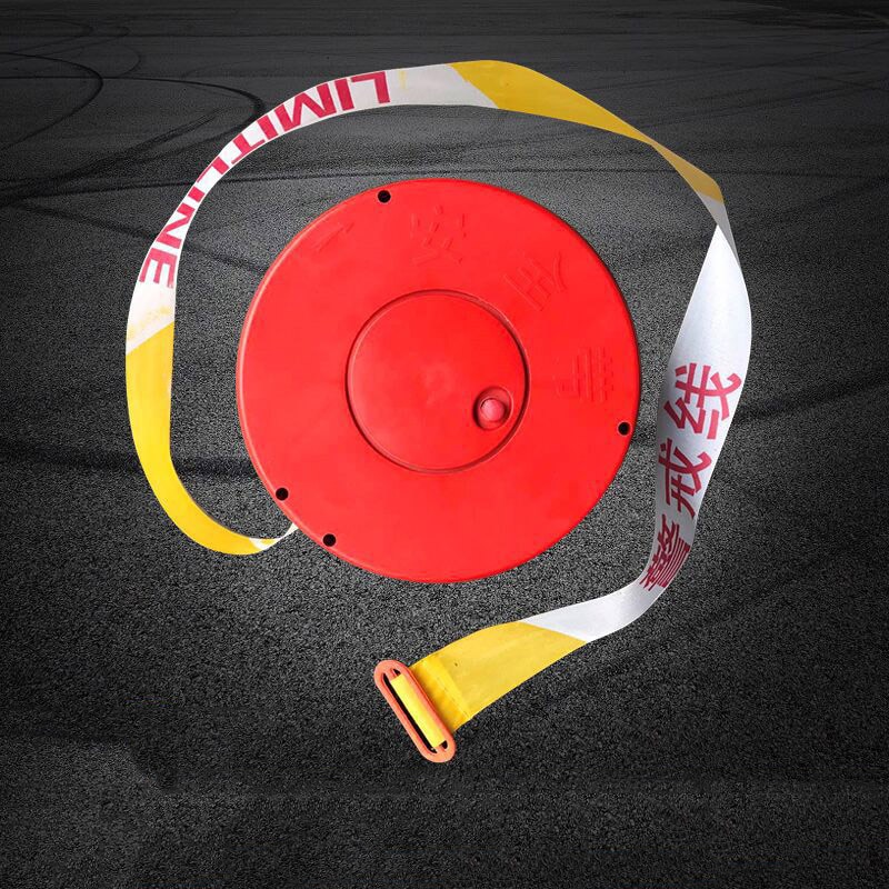 100m Polyester Safety Cordon Reflective Ribbon Warning Night Reflective Strip Runway Belt VDX99