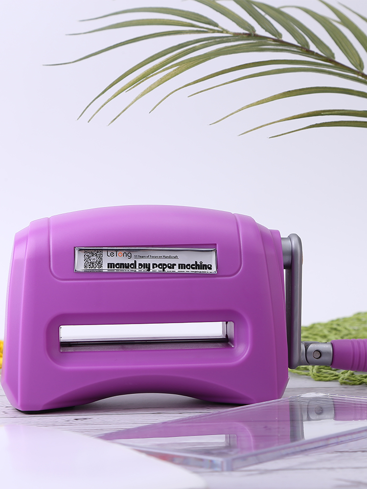 Gjør-det-selv håndverksstansemaskin praktisk utklippsbokstansemaskin håndverksverktøy med plastbakplate for scrapbooking