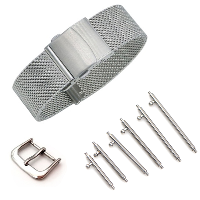 10pcs Stainless Steel Quick Watch Release Band Single Switch Spring Bars Strap Link Pin 16mm 18mm 20mm 22mm 24mm