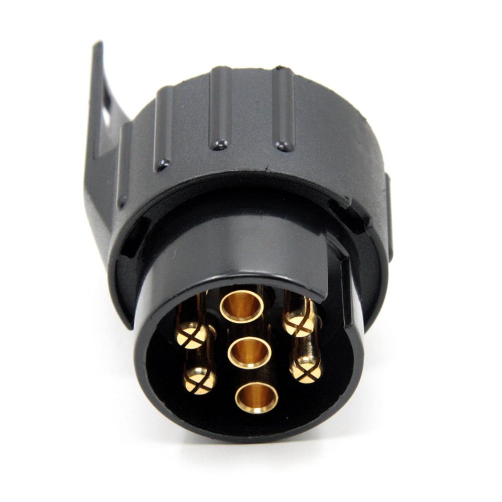Tirol P3 7 Tot 13 Pin Trailer Plug Black Frosted Materialen Trailer Bedrading Connector 12V Towing Plug N Type t22774