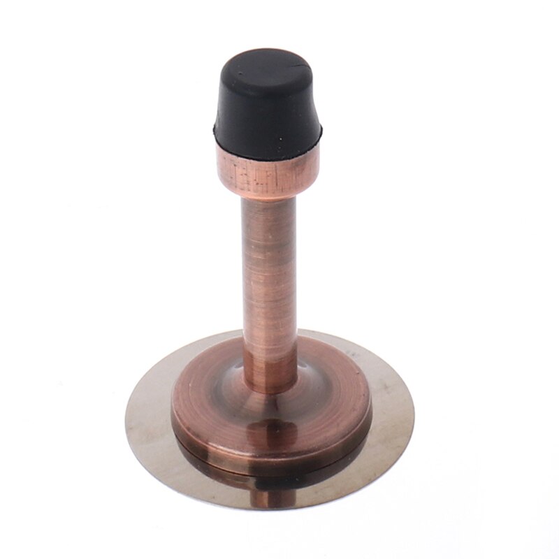 Zinc Alloy Rubber Holder Catch Home Fitting For Bedroom Home Door Stops Wall Mounted Door Stopper: RE