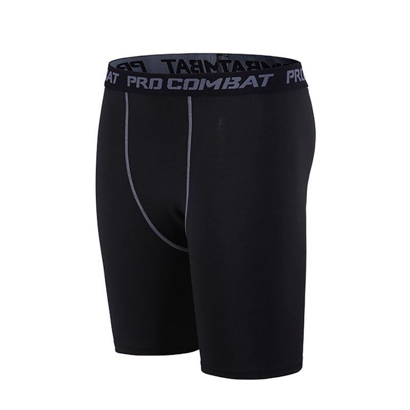 Mannen Fitness Shorts Taille Compressie Slanke Korte Broek Sport Broek Gym